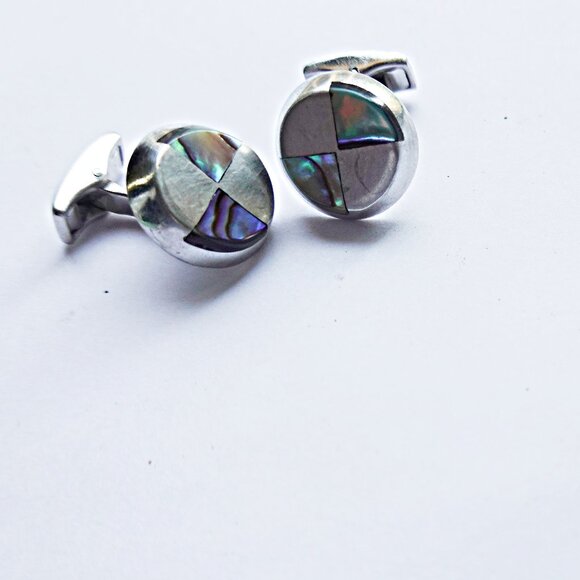 Tateossian Sterling Silver Cufflinks - Picture 1 of 2